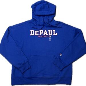 Champion Royal Blue DePaul University Hoodie